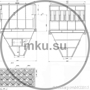 Чертеж циклона ЦБ 42