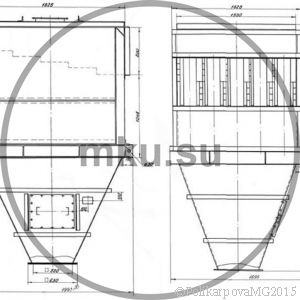 Чертеж циклона ЦБ 25