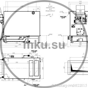 Чертеж водогрейного котла 1,4 МВт ЗП РПК