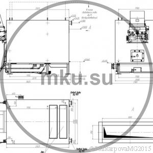 Чертеж водогрейного котла 1,6 МВт ЗП РПК