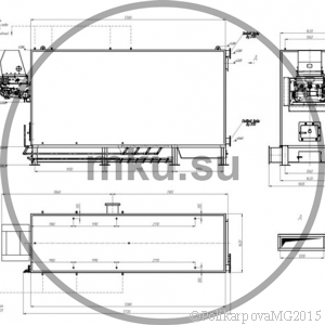 Чертеж водогрейного котла 3,5 МВт ЗП РПК
