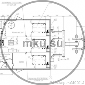 Модульная котельная 3 МВт план расположения оборудования