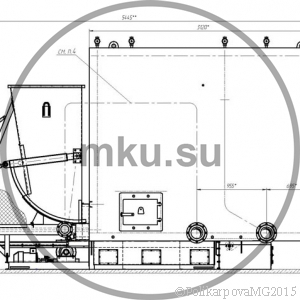 Котел КВр-3,5 с ТШПМ. Чертеж