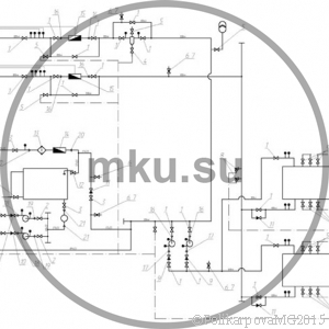 Производство модульных котельных. МКУ 2,2 тепловая схема. Чертеж