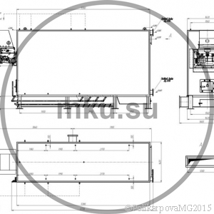 Чертеж водогрейного котла 3,5 МВт